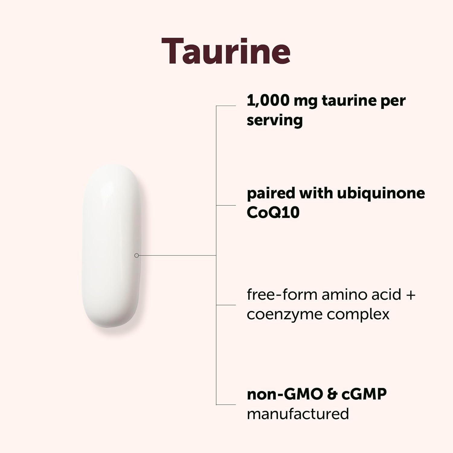 Micro Ingredients Taurine 1,000 Mg per Serving with Coq10 | Coenzyme Q10 Supplement with MCT Oil | 4+ Month Supply with 400 Softgels | Non-Gmo