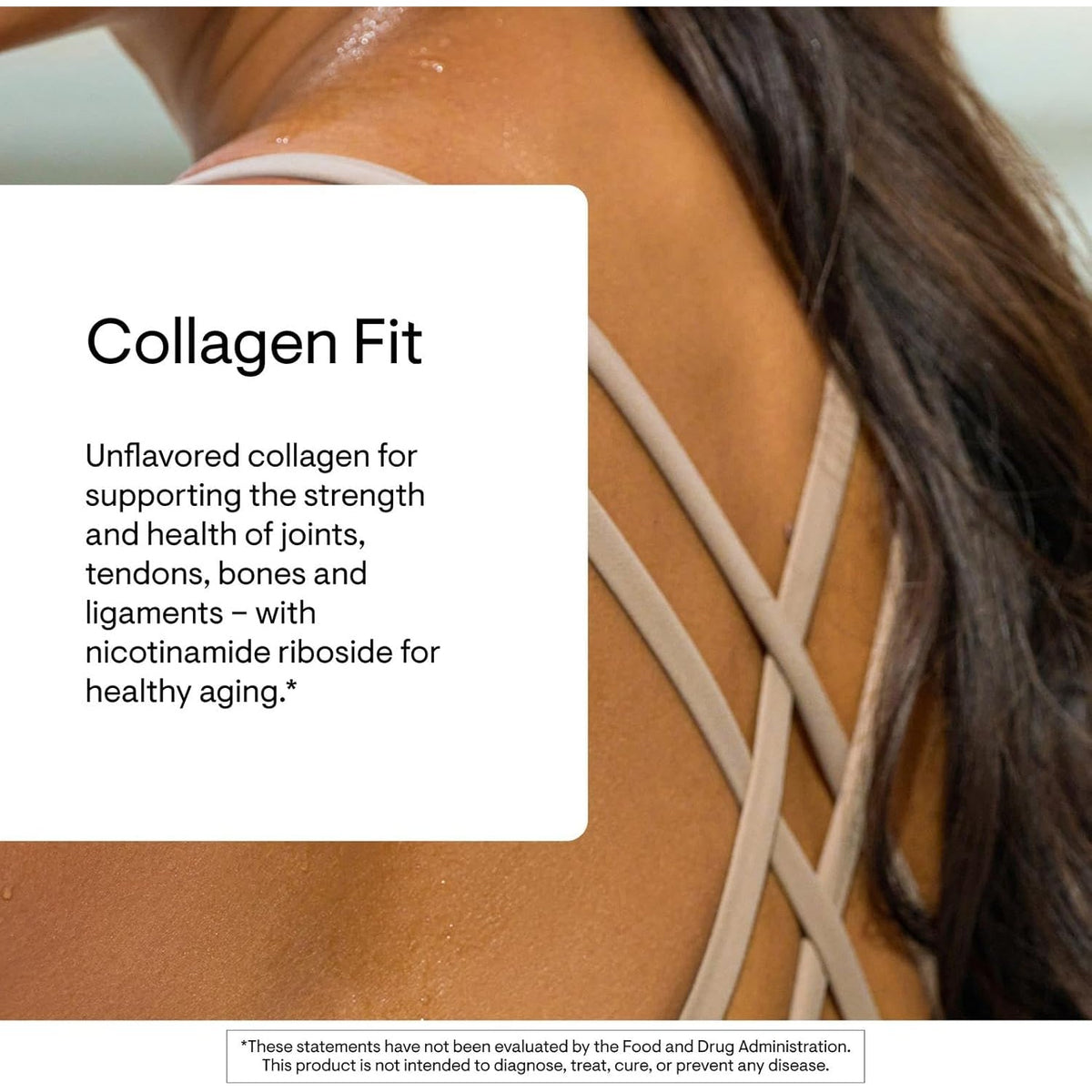 THORNE - Collagen Fit - Unflavored Collagen Peptides Powder with Nicotinamide Riboside - 15G of Collagen Peptides and 14G Protein per Serving - NSF Certified for Sport - 17.8 Oz - 30 Servings