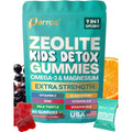 Zeolite Kids Gummies, 9-In-1 with Zeolite, Omega-3, Magnesium, Elderberry, Vitamin C, Milk Thistle, Vitamin D3, Zinc, B12 – Sugar-Free (60 Gummies – Mixed Berry Flavor)