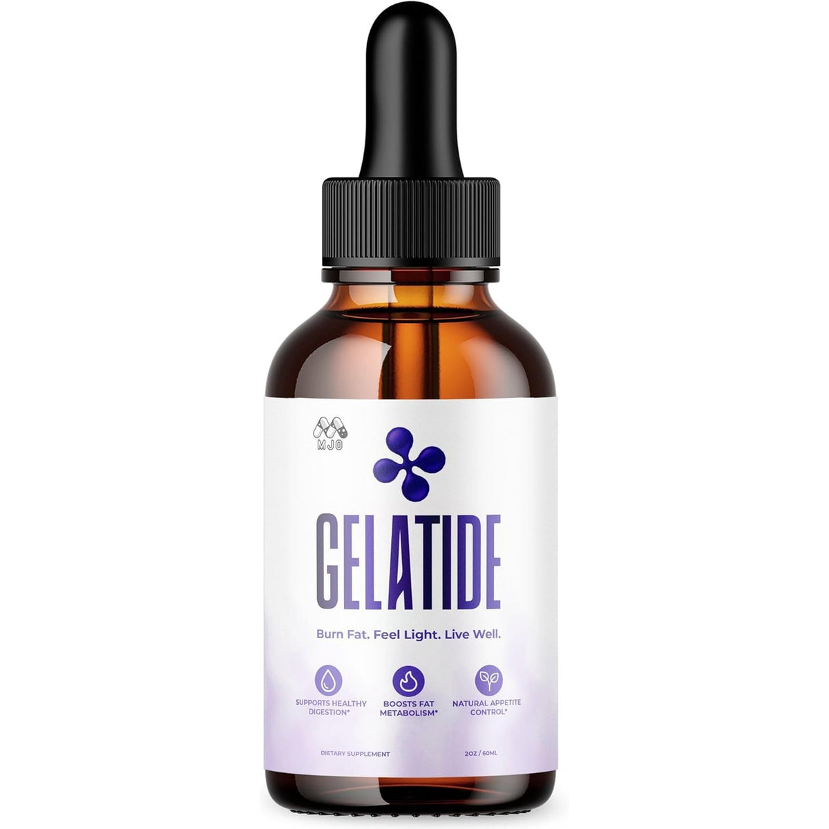 Gelatide Drops, Official Gelatide Health Support Formula with All Natural Ingredients, Advanced Active Lifestyle Support Supplement Maximum Strength Vitamin Formula for Women and Men (30 Servings)