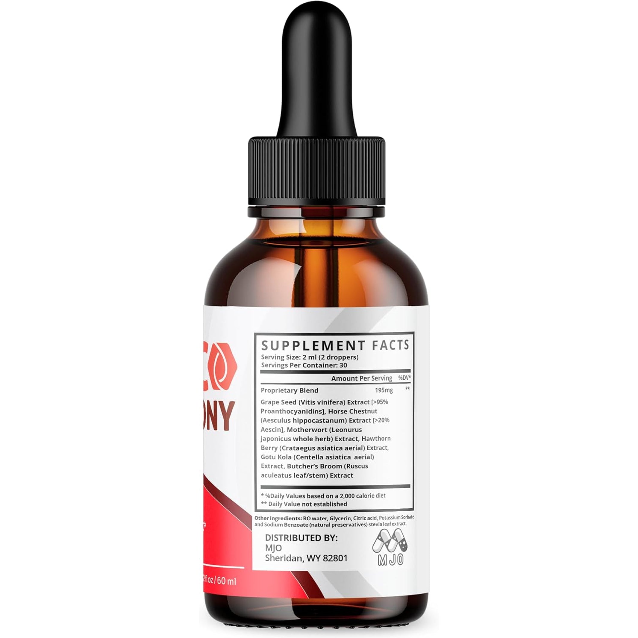Glyco Harmony Drops, Official Glyco Harmony Liquid Supplement with All Natural Ingredients, Glycoharmony Blood Support Maximum Strength Health and Wellness Vitamin Supplement (1 Bottle, 30 Servings)