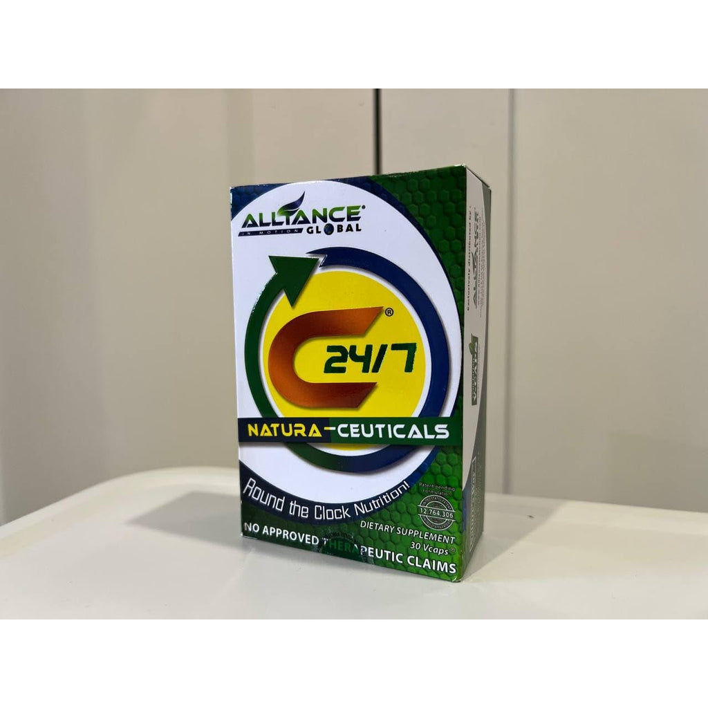 1 Box C24/7 NATURA-CEUTICAL (30 Vegetable Capsules) Food Supplement