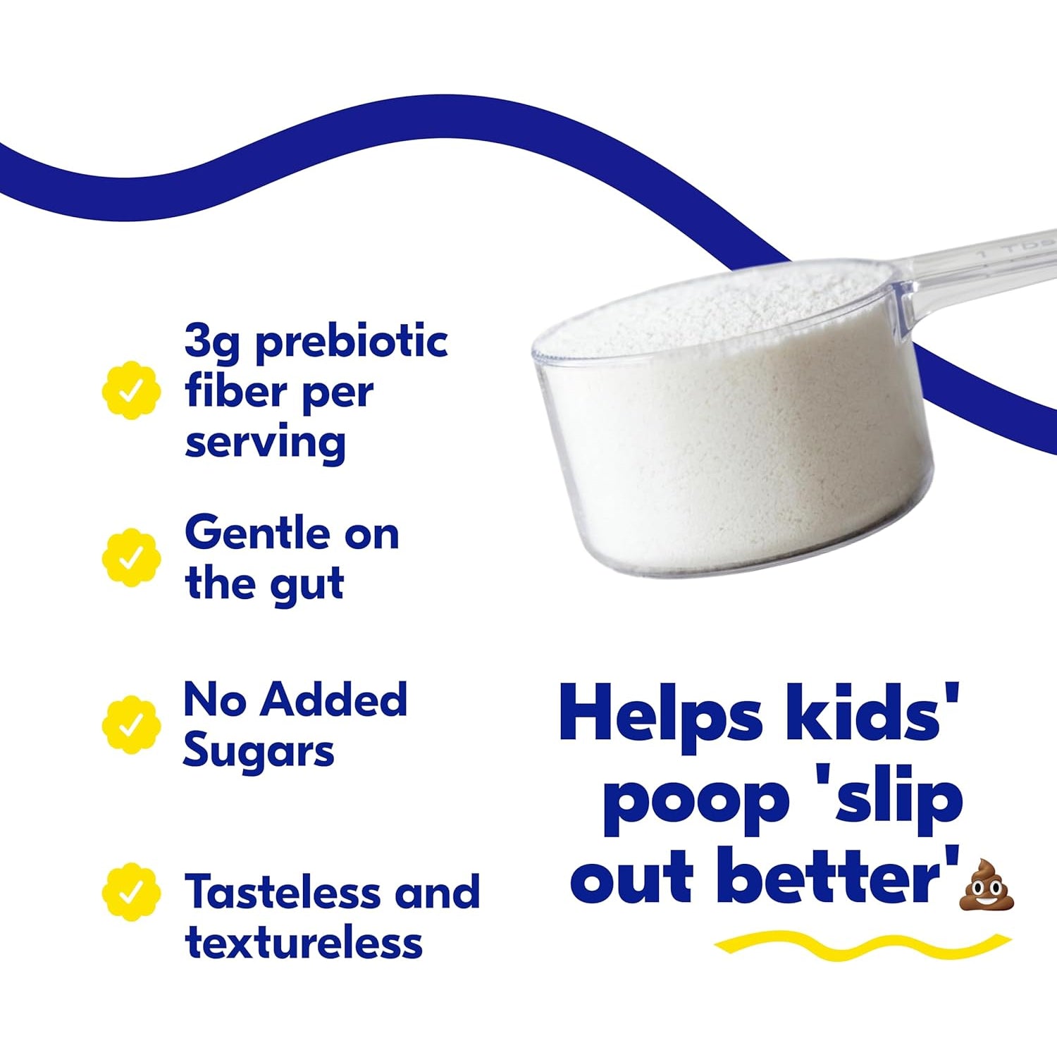 Begin Health Growing Up® Prebiotics for Kids 28-Packs | Prebiotic Soluble Powder Stool Softeners & Digestive Gut Health Supplement | Ideal to Mix with Kids Daily Beverages and Soft Foods - Unflavored