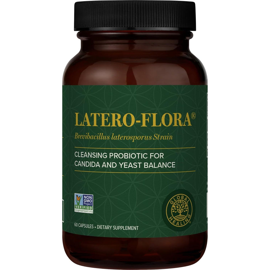 Latero-Flora Probiotic 60 Count by Global Healing Center
