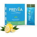 Previia – Pre-Drink Supplement | Nutrients before Social Drinking | Cysteine, Choline, B-Complex, Magnesium, VIT C | Lemon Flavor | Soluble Drink | 6 Doses | Feel Better after Drinking