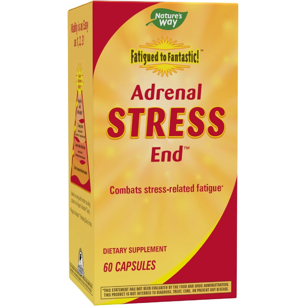 Nature'S Way Fatigued to Fantastic! Adrenal Stress End, Stress-Related Fatigue Support*, 60 Count