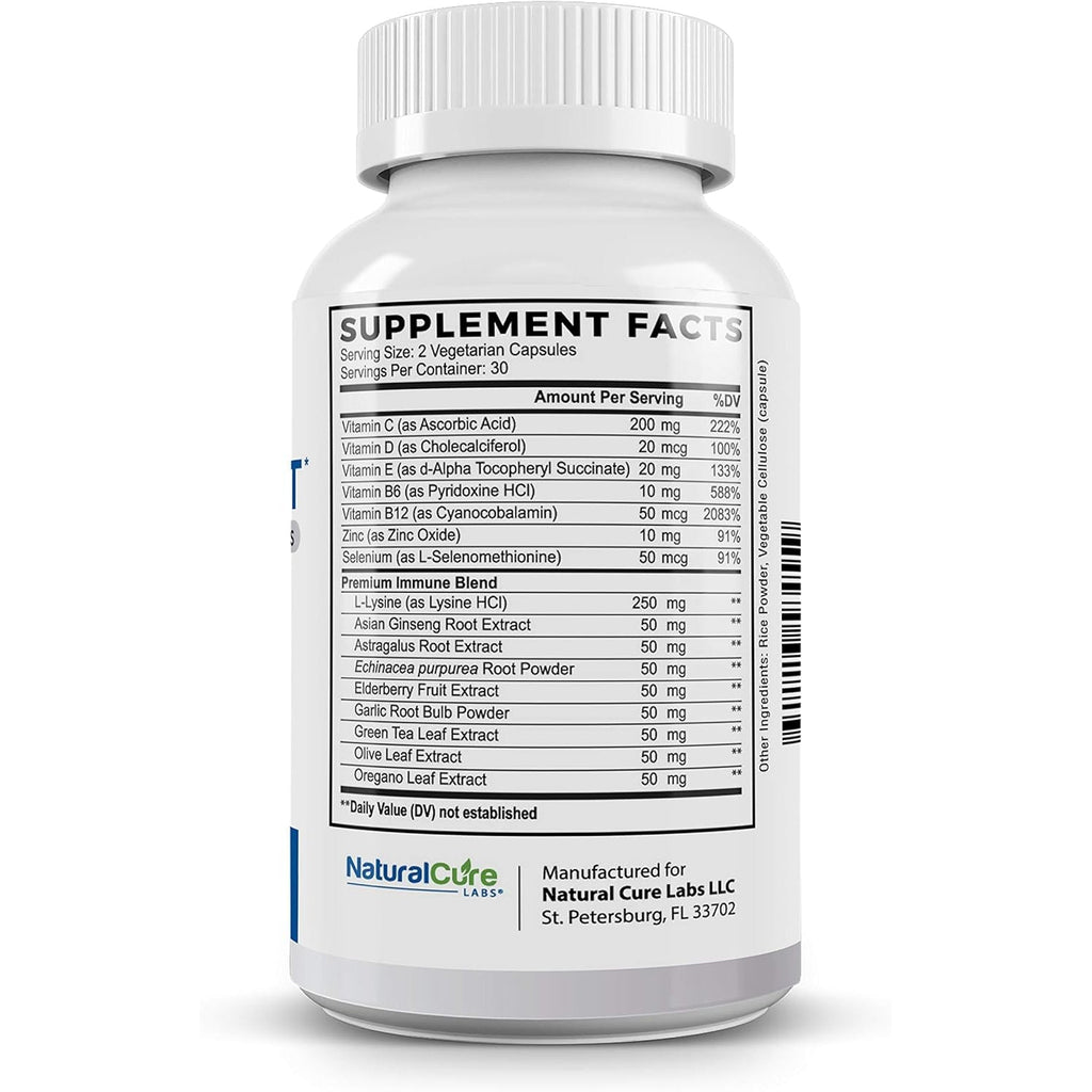 Natural Cure Labs Premium Immune Support