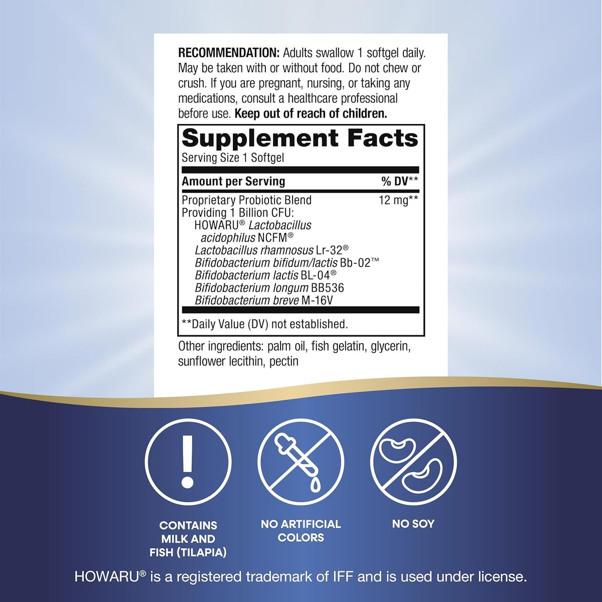 Nature'S Way Pearls Complete Probiotic, Supports Digestive Balance*, 1 Billion Live Cultures, Supplement for Men and Women, No Refrigeration Required, 90 Softgels (Packaging May Vary)