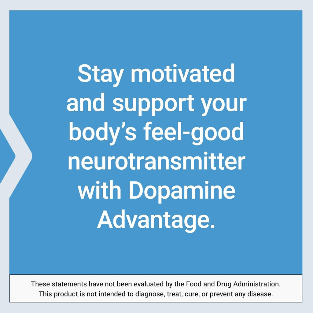 Life Extension Dopamine Advantage, Cognitive Health, Mental Sharpness, Motivation, Vitamin B12, Phellodendron Bark Powder, Gluten Free, Non-Gmo, Vegetarian, 30 Capsules