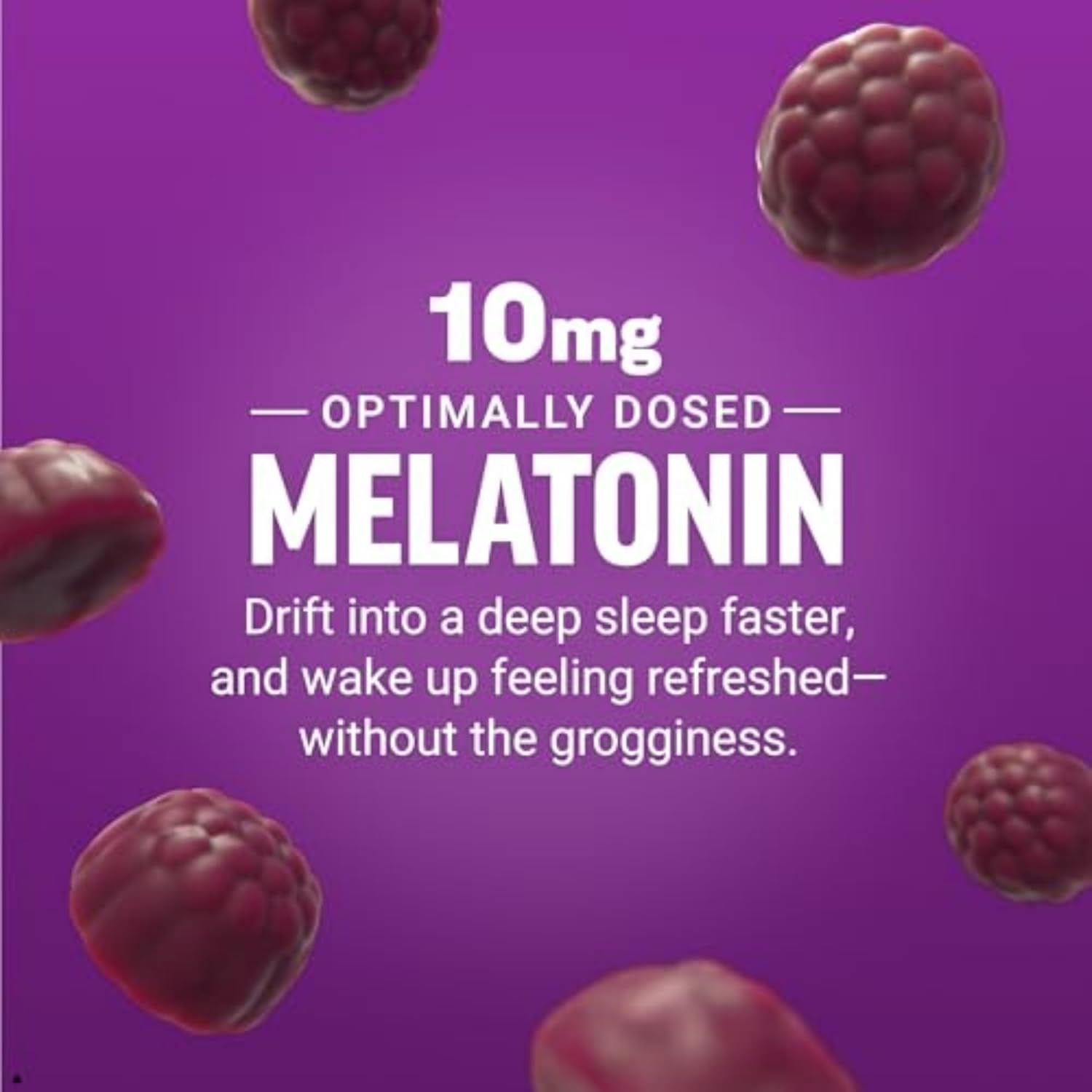 Force Factor Somnapure Gummies with Melatonin for Adults, Non-Habit-Forming Sleep Aid Supplement for Deep Sleep, Stay Asleep Longer, Wake up Refreshed, Dream Berry Flavor, 120 Count (Pack of 1)