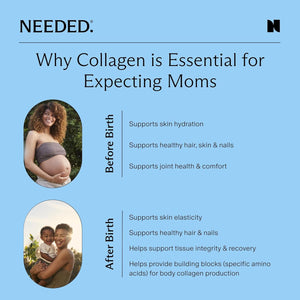Needed. Hydrolyzed Collagen Protein Powder | Expert-Backed & Clean Sourced | Supports Skin, Hair, Joints | Grass-Fed, Pasture-Raised, Hormone-Free | 1Lb