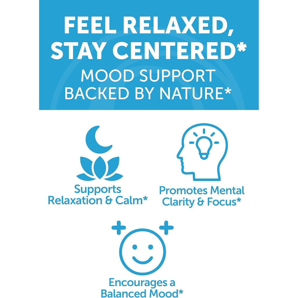 Lunakai USA Made Calm & Stress Relief Gummies – Delicious GABA + L-Theanine Calming Supplement for Adults & Kids – Natural Stress Support, 60Ct