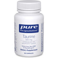 Pure Encapsulations Taurine 500 Mg | Amino Acid Supplement for Liver, Eye Health, Antioxidants, Heart, Brain, and Muscles* | 60 Capsules