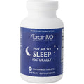 BRAINMD Dr Amen Put Me to Sleep Naturally - 90 Chewable Tablets - with Melatonin, L-Theanine, Magnesium, GABA, Vitamin B6 & 5-HTP - Gluten Free - 45 Servings