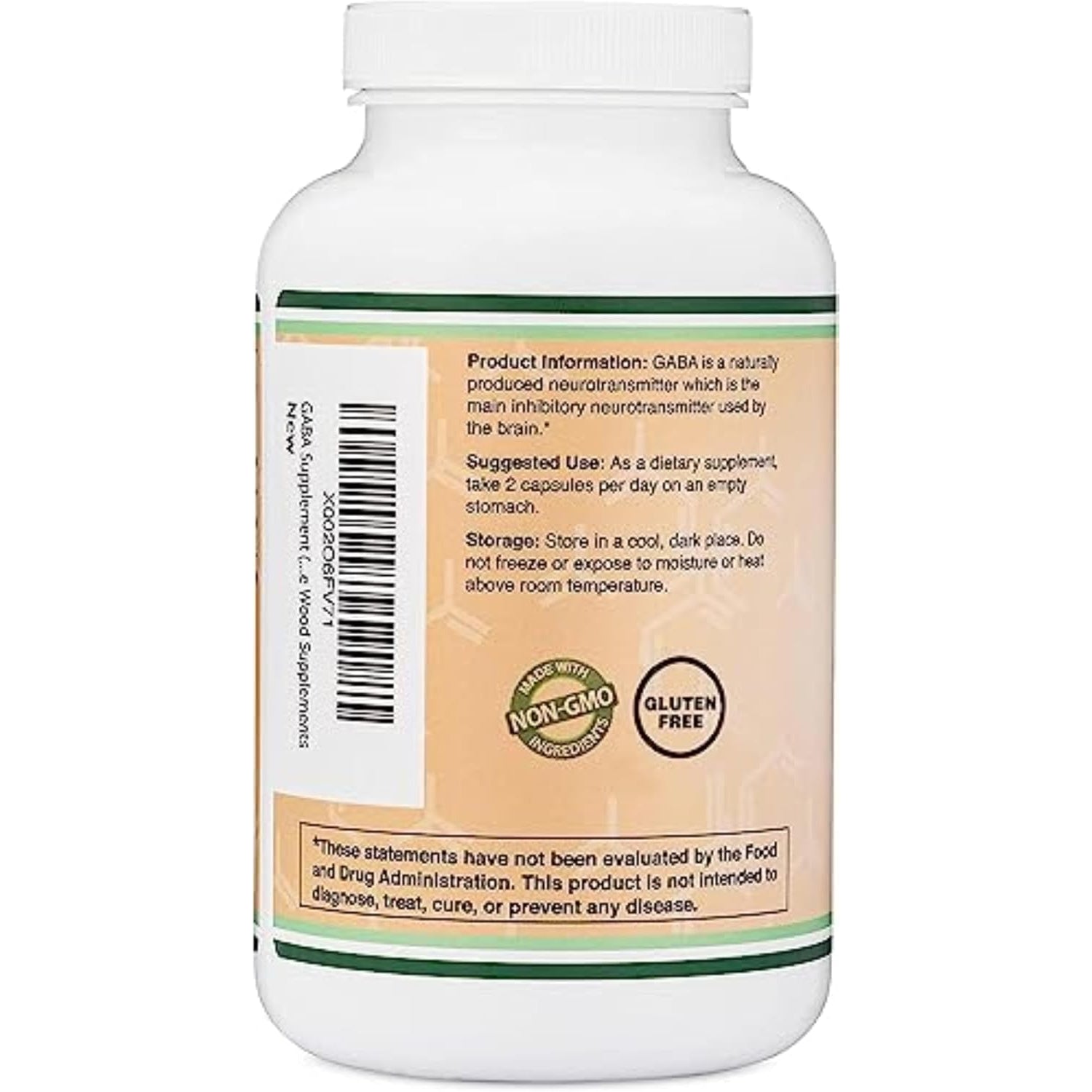 GABA Supplement (300 Capsules, 1,000Mg per Serving) Promotes Calm, Relaxation, and Supports Sleep (Vegan Safe, Gluten Free, Non-Gmo)(Gamma Aminobutyric Acid) by Double Wood