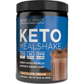 Keto Science Keto Shake Powder – Chocolate Meal Replacement with MCT Oil, Collagen, Protein – Keto Diet Supplement for Weight Loss – 14 Servings