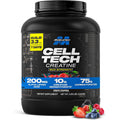 Muscletech Creatine Monohydrate Powder - Cell-Tech Creatine Powder Post Workout Recovery Drink, Muscle Builder & Musclebuilding Creatine Supplement - Fruit Punch, 6 Lbs (56 Serv) - Packaging May Vary