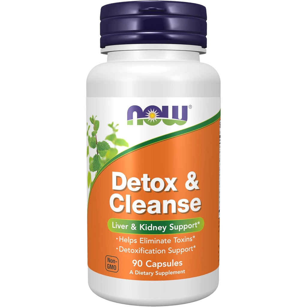 Now Supplements, Detox and Cleanse, 90 Veg Capsules, Liver and Kidney Support*