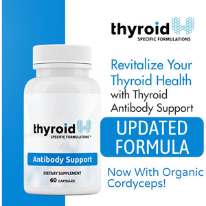 Antibody Support - Thyroid Antibody Support Combines Nigella Black Cumin Seed, Selenium and Inositol to Help Lower Thyroid Antibodies and Thyroid Cells