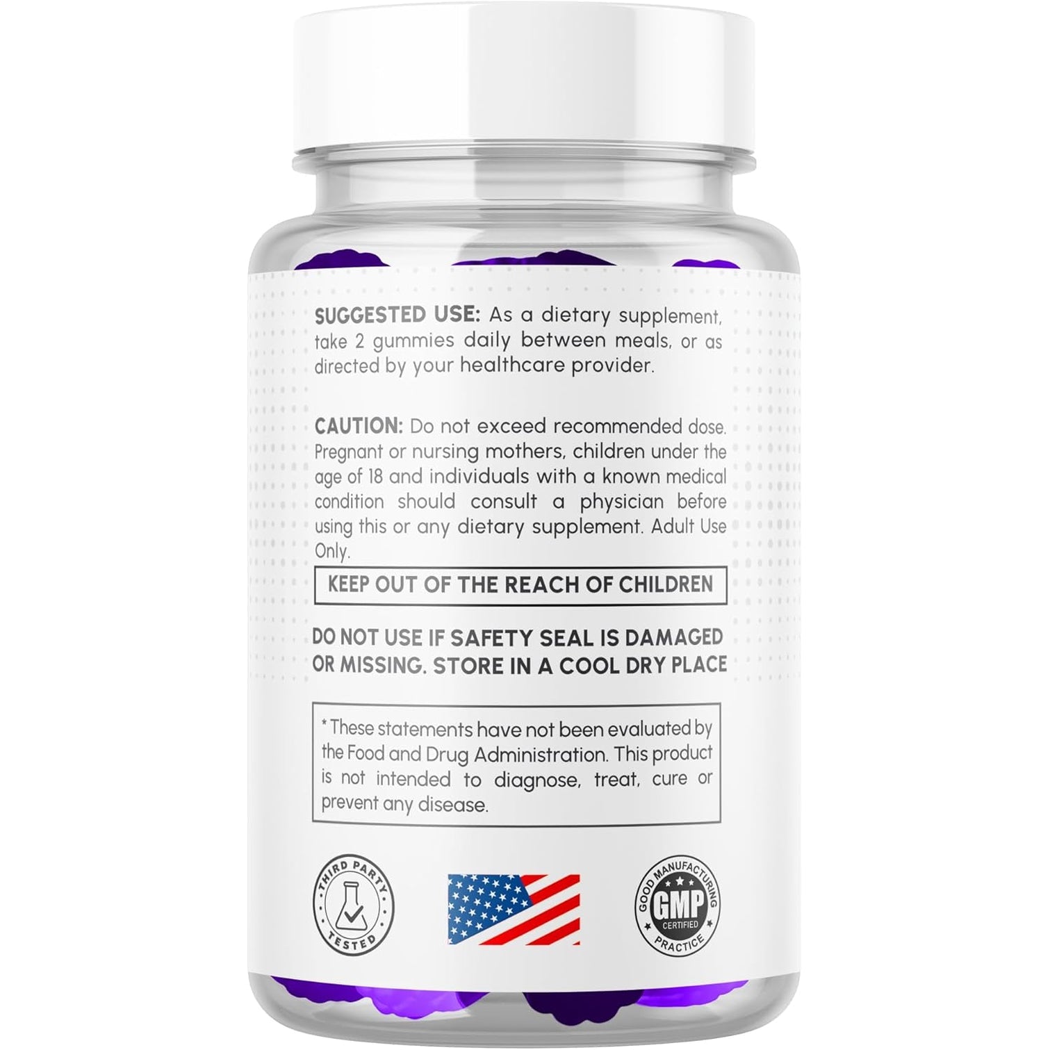 Thrive XXL Gummies, Official Thrivexxl Gummys with All Natural Ingredients, Advanced Thrive XXL Formula for Optimal Health & Total Wellness Support with Premium Active Lifestyle Vitamins (60 Gummies)