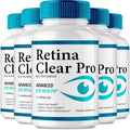 Retina Clear Eye Supplement - Retina Clear for Eyes Capsules - Maximum Strength, Advanced Formula All Natural Visual Wellness, Retinaclear Pro Reviews (5 Pack)