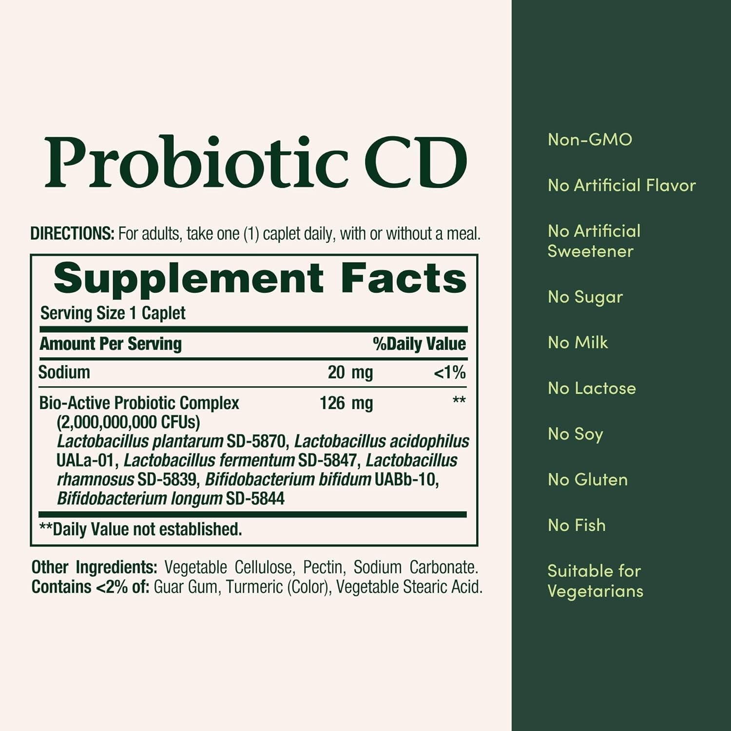 Nature'S Bounty Probiotic 10 Daily Probiotic Supplement for Digestive, Immune, and Upper Respiratory Support, Ultra Strength, 30 Capsules 1 Pack