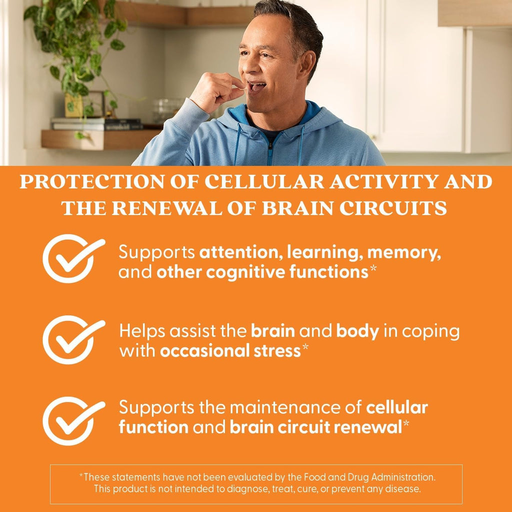 Doctor'S Best Natural Brain Enhancers - Brain Health Supplement for Memory and Focus Support, Phosphatidylserine, Alpha GPC, & Calcium Capsules for Men & Women, Gluten Free - 60 Ct Veg Caps