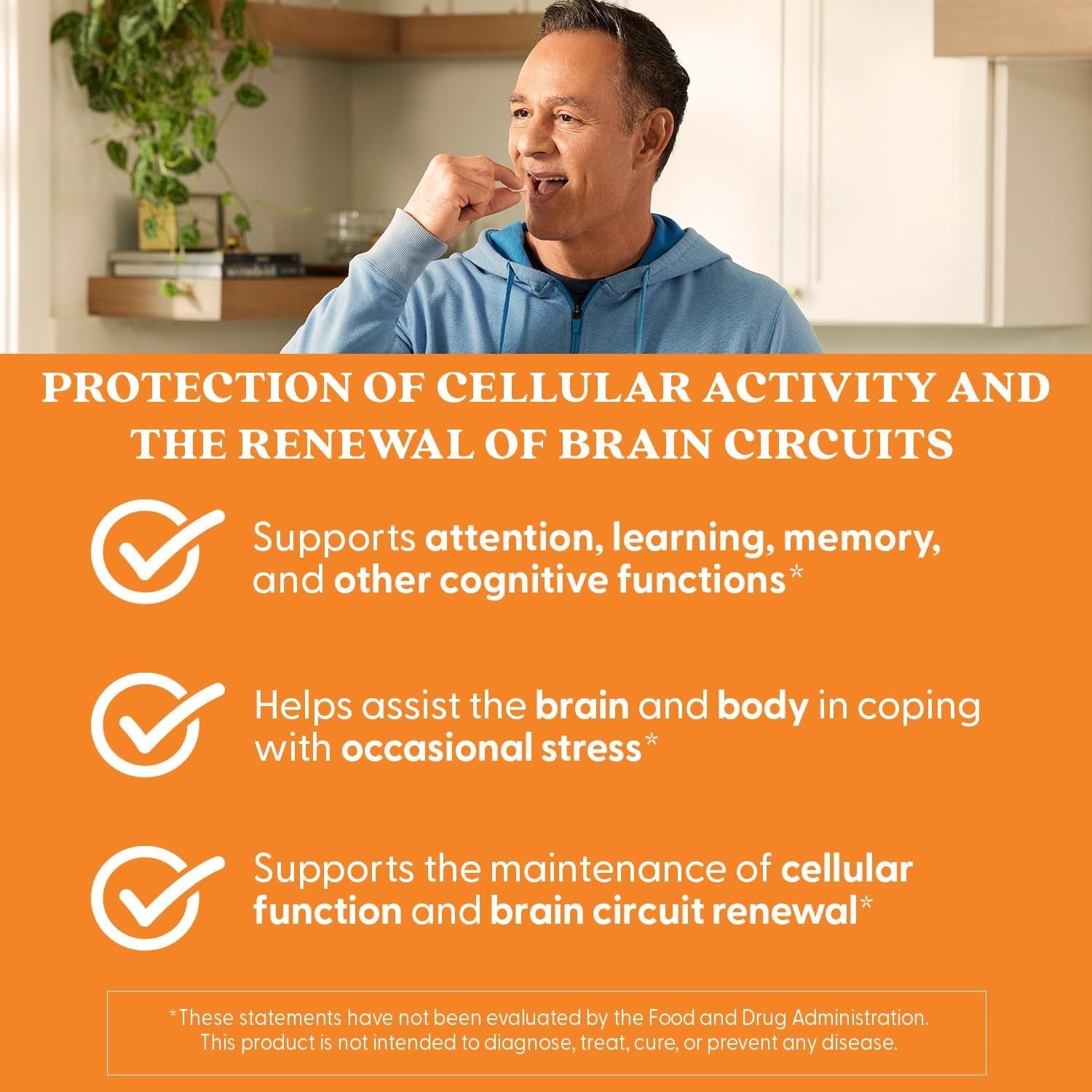 Doctor'S Best Natural Brain Enhancers - Brain Health Supplement for Memory and Focus Support, Phosphatidylserine, Alpha GPC, & Calcium Capsules for Men & Women, Gluten Free - 60 Ct Veg Caps