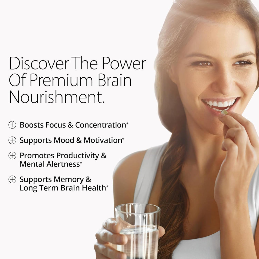 Qualia Mind | the Ultimate Blend for Brain Health* | Doctor-Formulated Nootropic to Fuel Focus & Concentration* | Supports Long Term Brain Health| Maintain Drive & Productivity