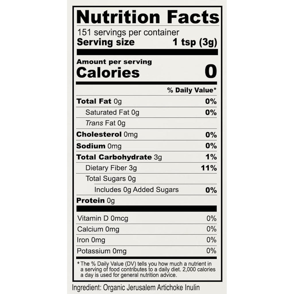 Anthony'S Organic Inulin Powder (1 Pound)