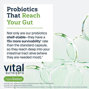 Hyperbiotics Vital Nutrients Pro Women Probiotics for Women | Vaginal Probiotics for PH Balance | Oral Probiotic for Vaginal Health and Urinary Tract Health | 6 Targeted Strains | 60 Vegan Tablets