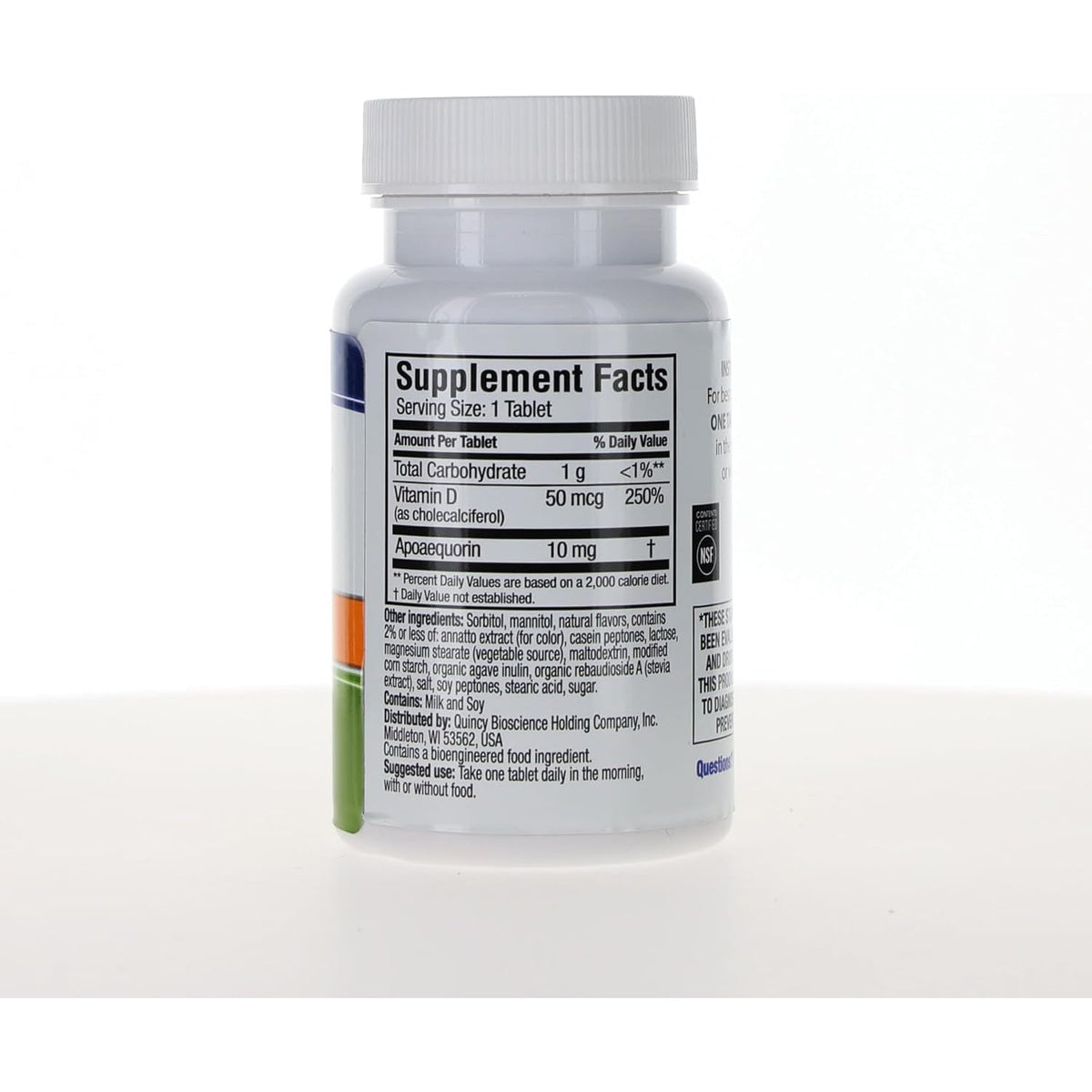 Prevagen Regular Strength Orange Chewables - 60 Tablets (2 Month Supply) | Formulated for Your Brain | 10Mg of Apoaequorin plus Vitamin D3 with 7-Day Pill Minder