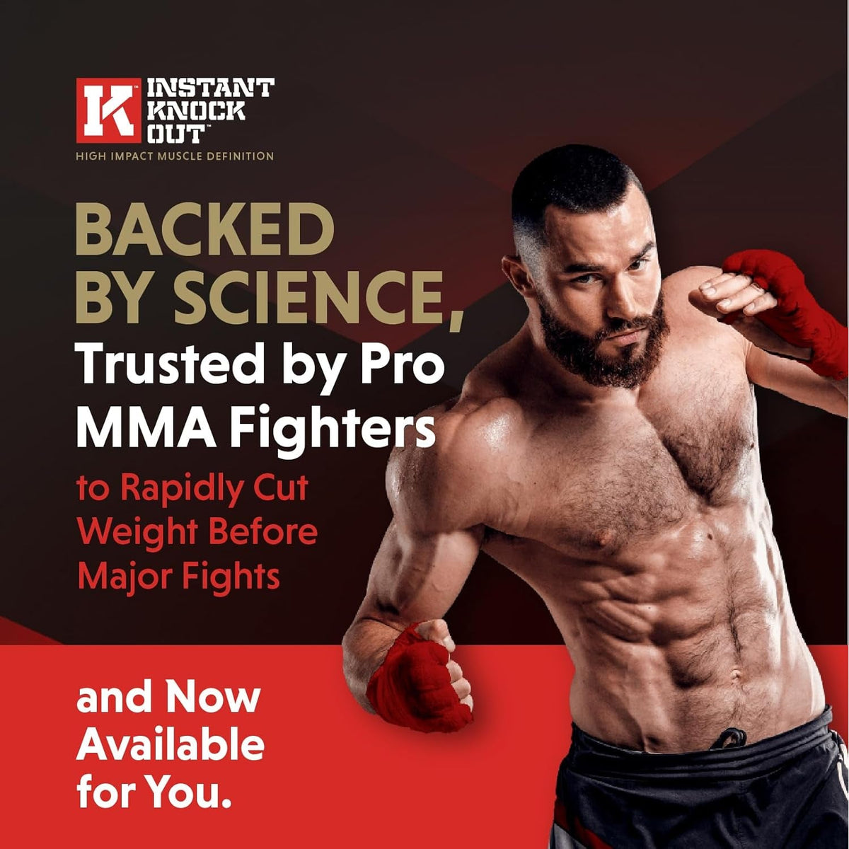 Instant Knockout - Fat Burner Weight Loss Shredding Formula - All Natural Ingredients