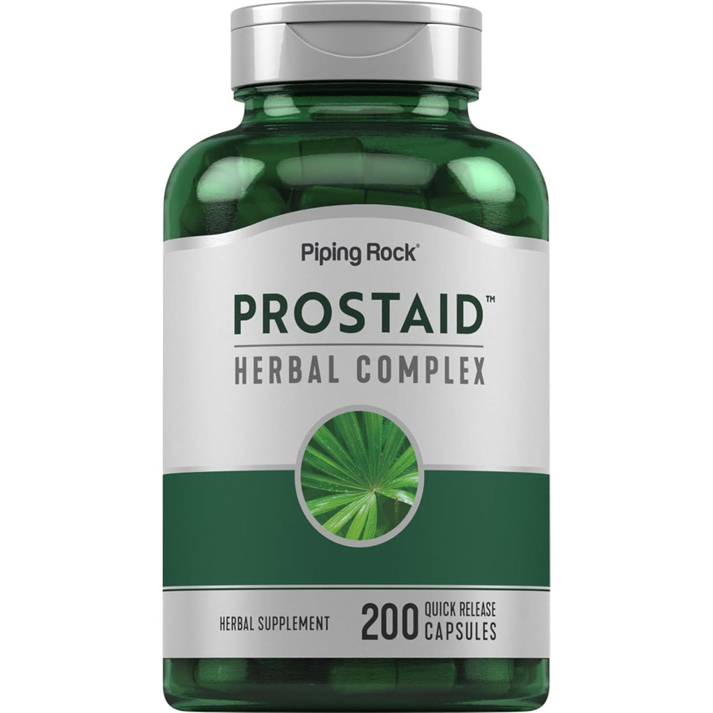 Piping Rock Prostate Supplement for Men |  Herbal Complex | 200 Capsules