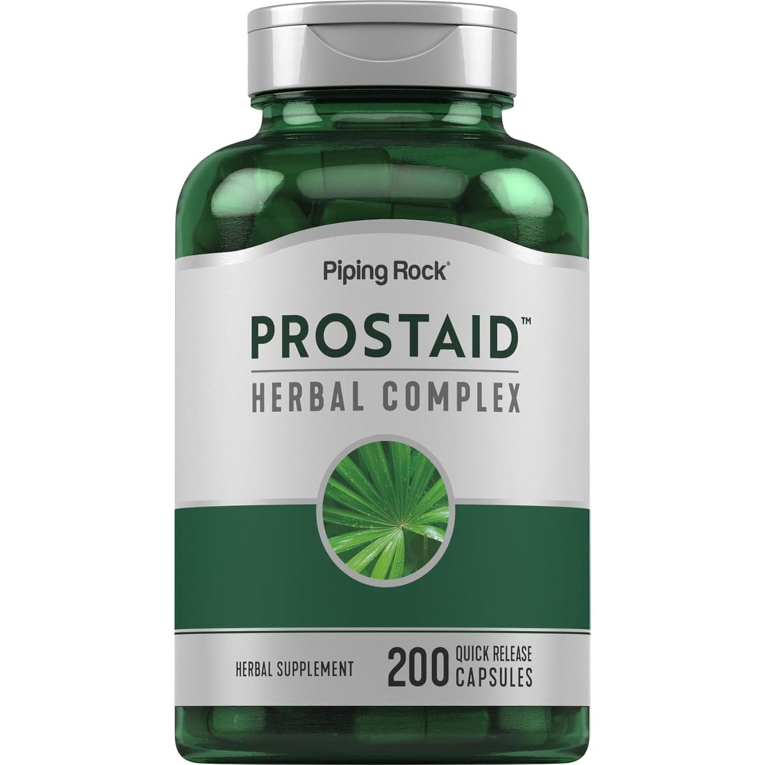 Piping Rock Prostate Supplement for Men |  Herbal Complex | 200 Capsules