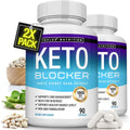 Toplux Keto Blocker Pills White Kidney Bean Extract - 1800 Mg Natural Ketosis, Support Keto Diet, for Men Women, 90 Capsules, Supplement