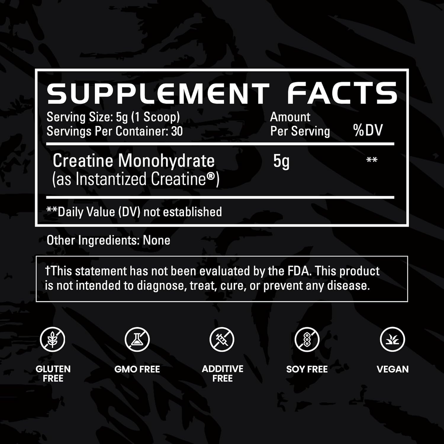 Gains in Bulk Instantized Creatine Monohydrate for Men & Women, Soluble Creatine Powder, Supports Muscle Building, Strength and Performance, Bodybuilding Supplements, Unflavored, 30 Servings