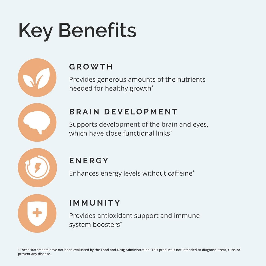BRAINMD Dr Amen Kids’ Neurovite, Orange Flavor - 120 Penguin-Shaped Chewables - Multivitamin & Mineral Supplement - Promotes Healthy Development & Growth - Gluten Free - 60 Servings