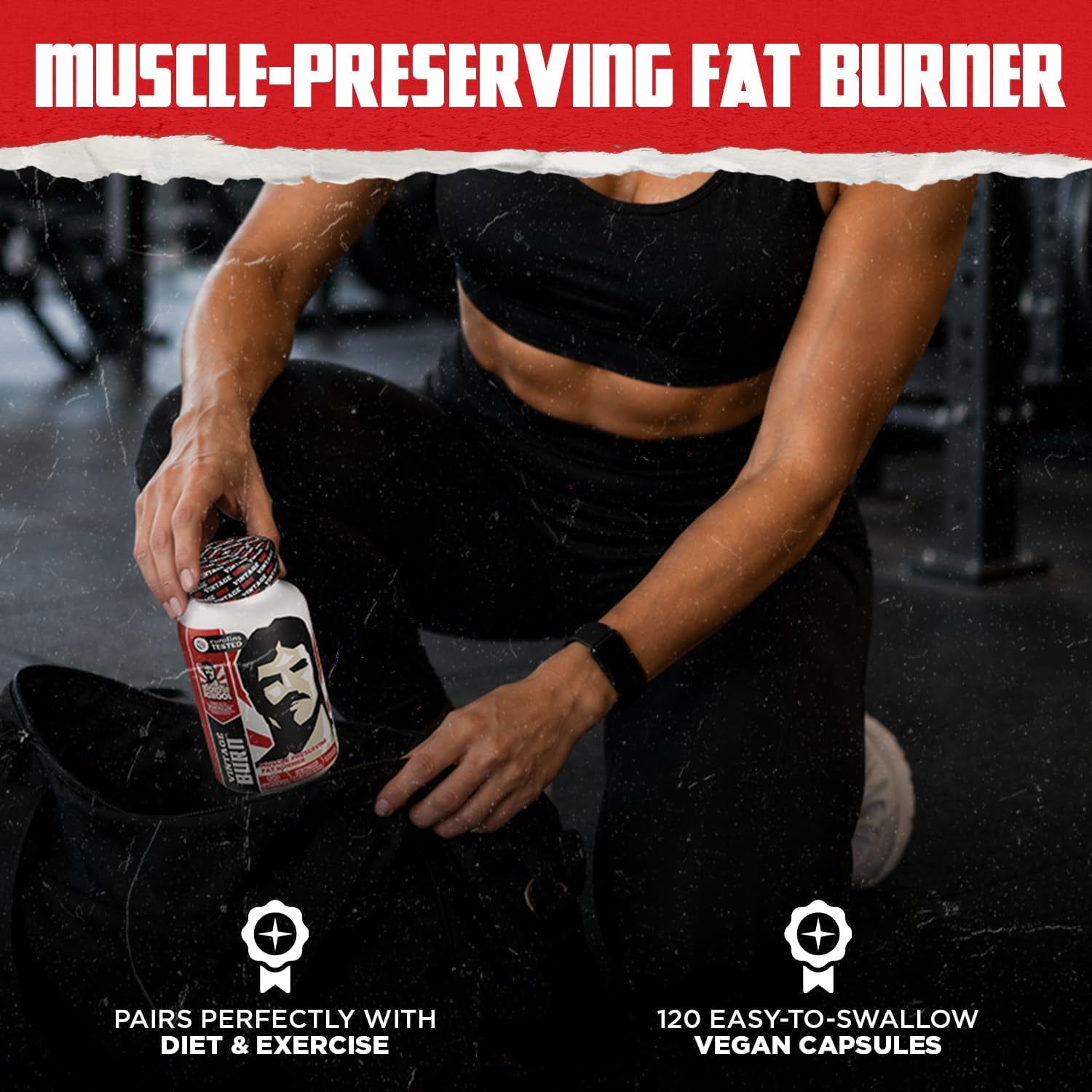 Premium Thermogenic Fat Burner for Men & Women | Weight Loss Pills for Preserved Lean Muscle & Burn Stubborn Fat | Appetite Suppressant for Weight Loss for Increased Energy | USA Made - 120 Capsules