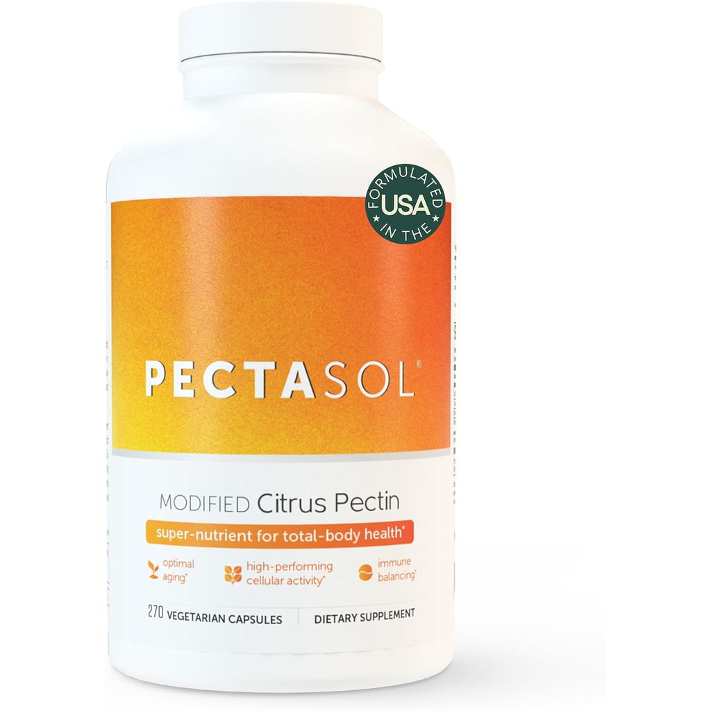 Pectasol Modified Citrus Pectin – 270 Capsules – Total-Body Health Supplement to Support the Heart, Immune System, Inflammation Response & Healthy Aging + Maintain Healthy Galectin-3 Levels