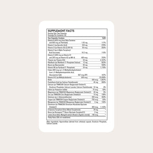 THORNE - Basic Nutrients 2/Day - Comprehensive Daily Multi-Vitamin with Optimal Bioavailability - Vitamin & Mineral Formula - Third-Party Certified - Gluten, Dairy & Soy-Free - 120 Capsules