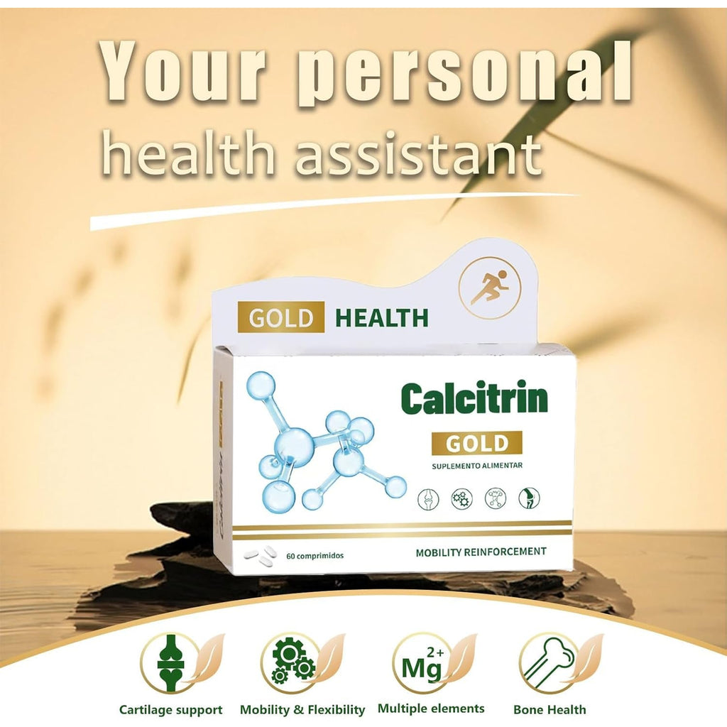 Calcitrin Gold Dietary Supplement, Mobility Reinforcement, 60 Tablets, 1 Pack