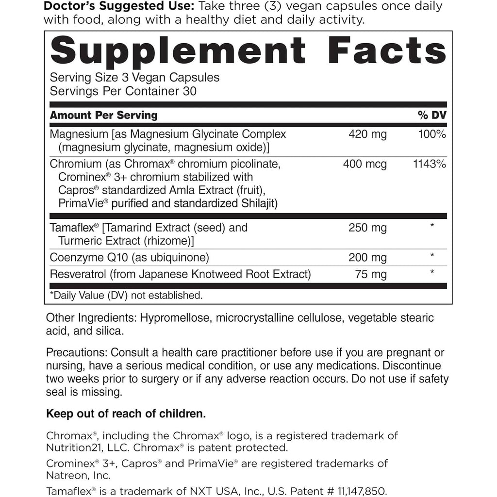 DOCTORS' PREFERRED Daily5 Multivitamin for Women and Men, Clinically Validated Ingredients, Heart, Joints, Circulation, 90 Vegan Capsules