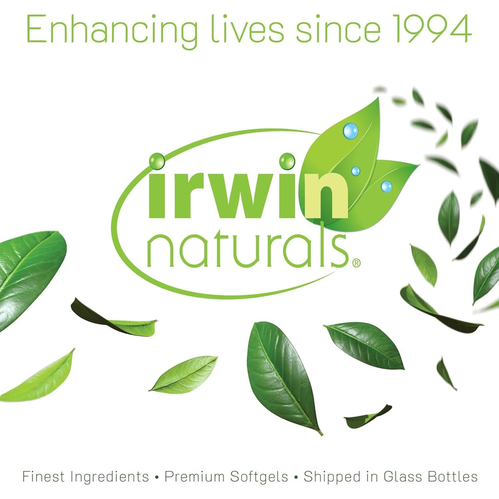 Irwin Naturals High Potency Mega D3 & K2 + Turmeric Extract — 60 Liquid Soft-Gels
