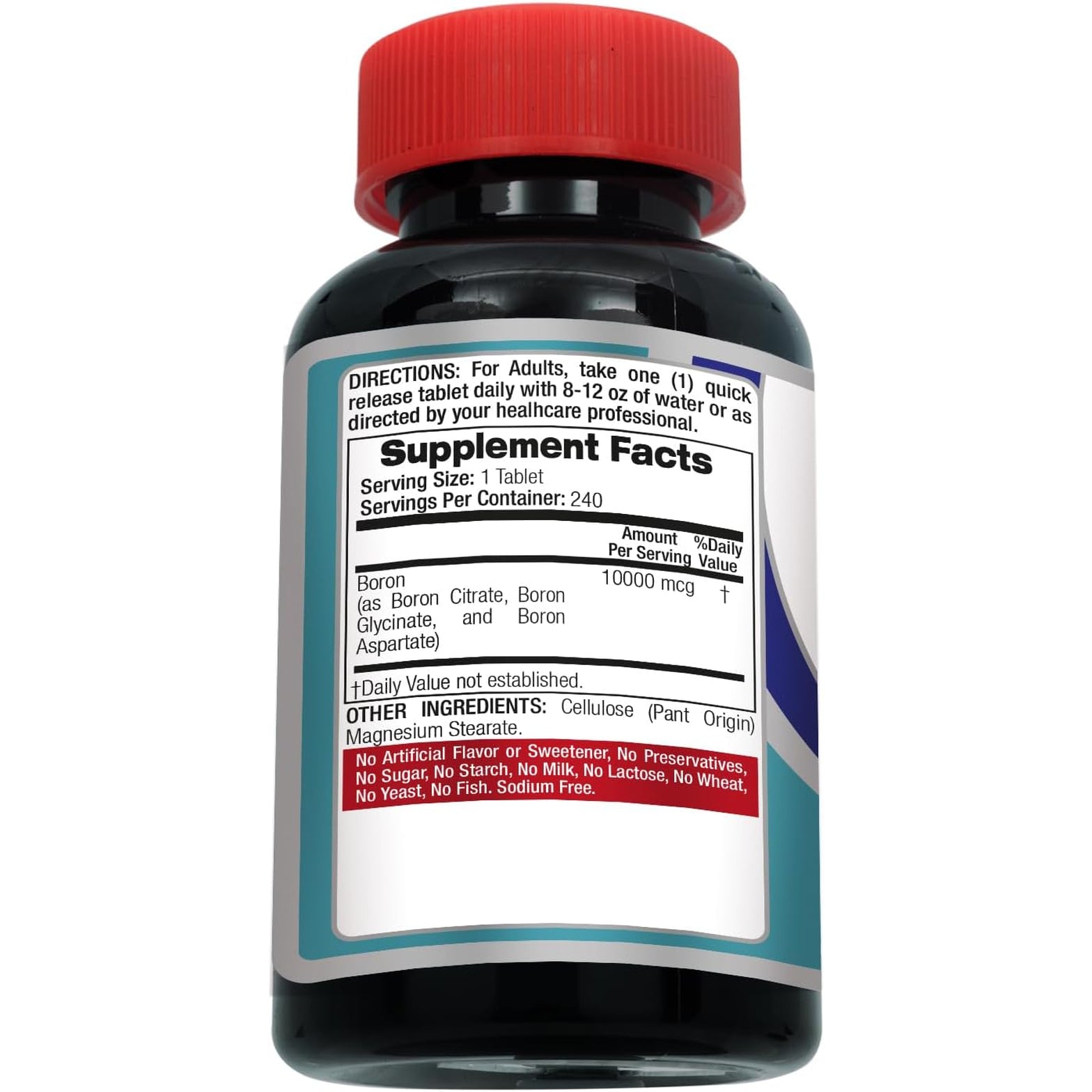 Lab | Boron |10 Mg | 240 Servings | Boron Supplement