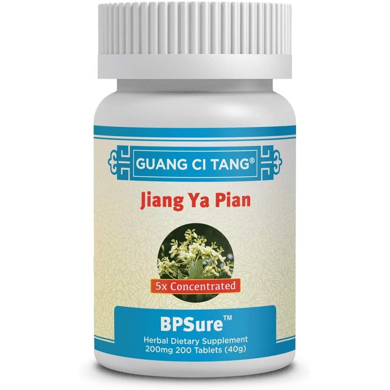 Guang Ci Tang - Jiang Ya Pian/Wan - Bpsure - (Formerly Hypertensure) 200 Mg 200 Tablets