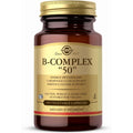 Solgar B-Complex “50”, 100 Vegetable Capsules - Energy Metabolism, Cardiovascular Support, Nervous System Support - Non-Gmo, Vegan, Gluten Free, Dairy Free, Kosher - 100 Servings