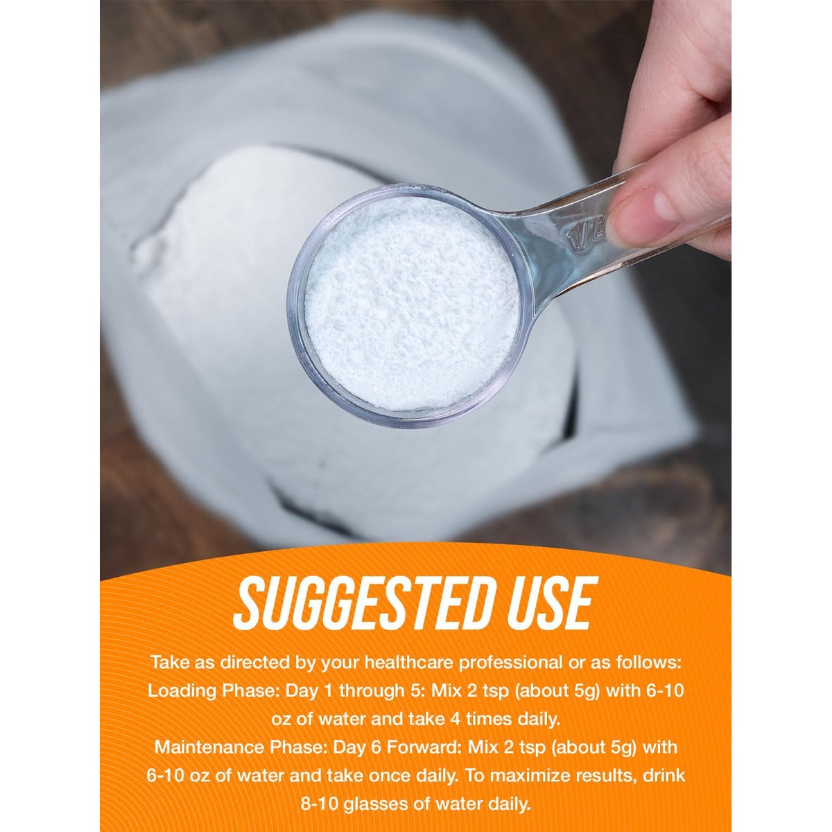 Bulksupplements.Com Creatine Monohydrate Powder - Micronized Creatine Powder, Unflavored - Pure & Gluten Free, 5G per Serving, 500G (1.1 Lbs) (Pack of 1)