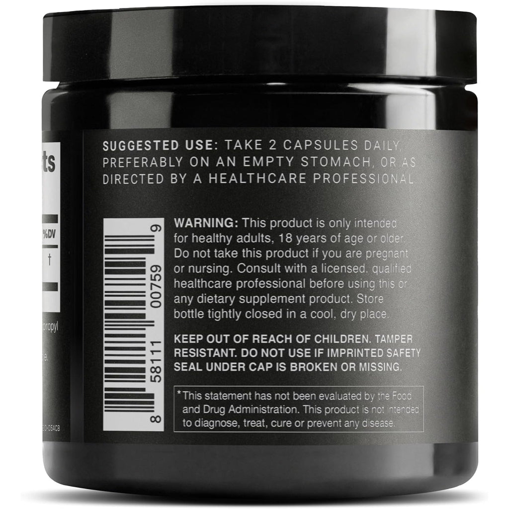 Toniiq Ultra High Strength Glutathione Capsules - 1000Mg Concentrated Formula - 98%+ Highly Purified and Bioavailable - Non-Gmo Fermentation - 120 Capsules Reduced Glutathione Supplement