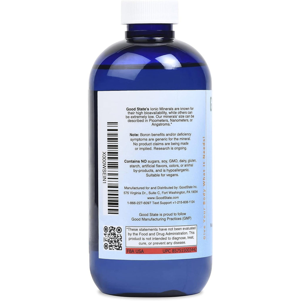 Good State - Natural Ionic Liquid Boron - 8 Fl Oz